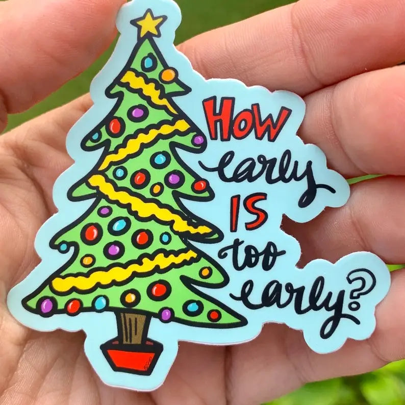 UDSS - How Soon Is Too Soon Sticker