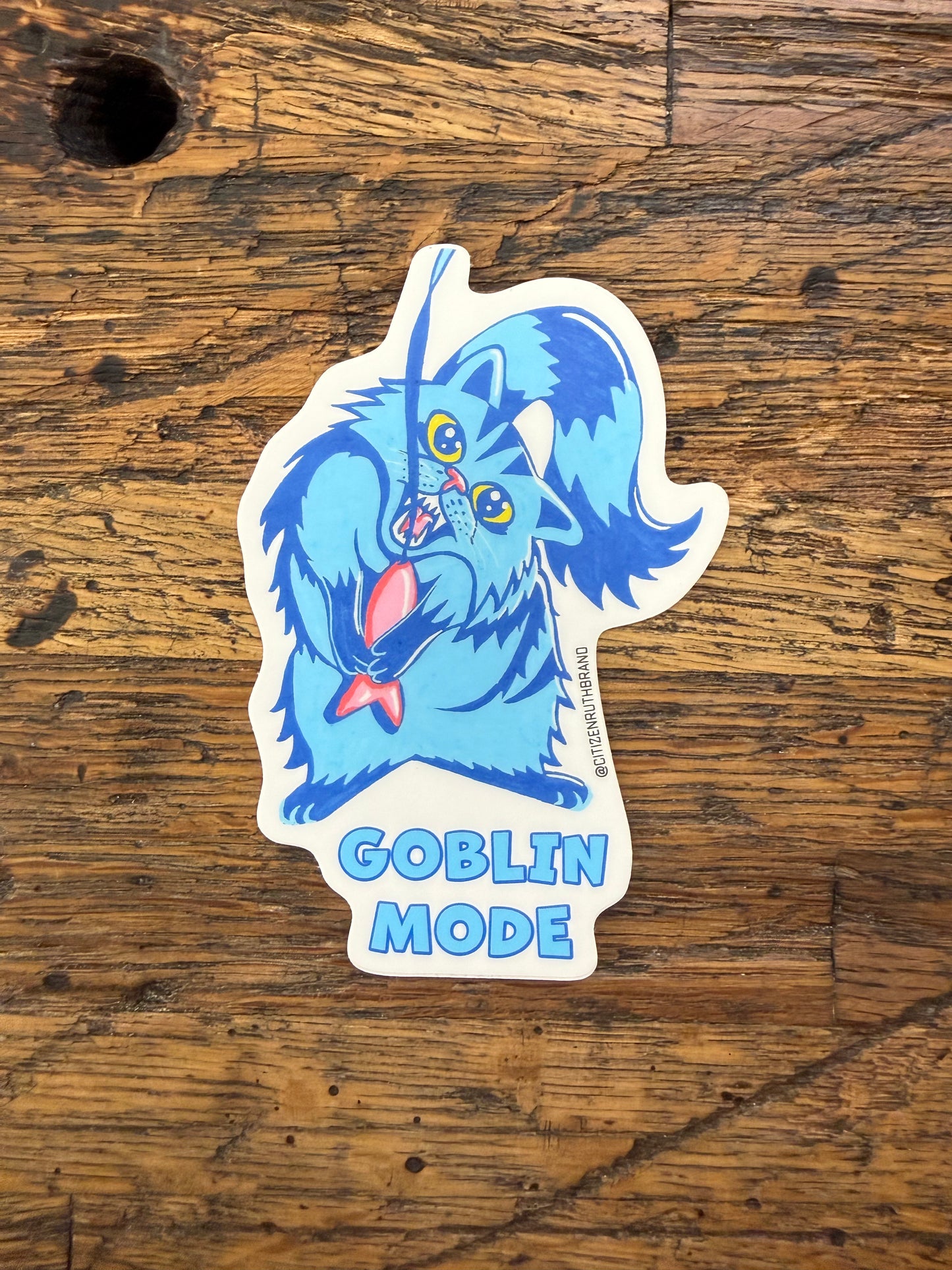 CR - Goblin Mode Vinyl Sticker