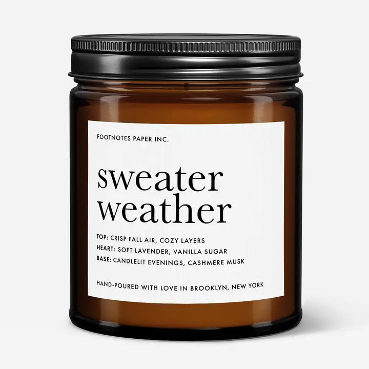 FN - CANDLE - Sweater Weather