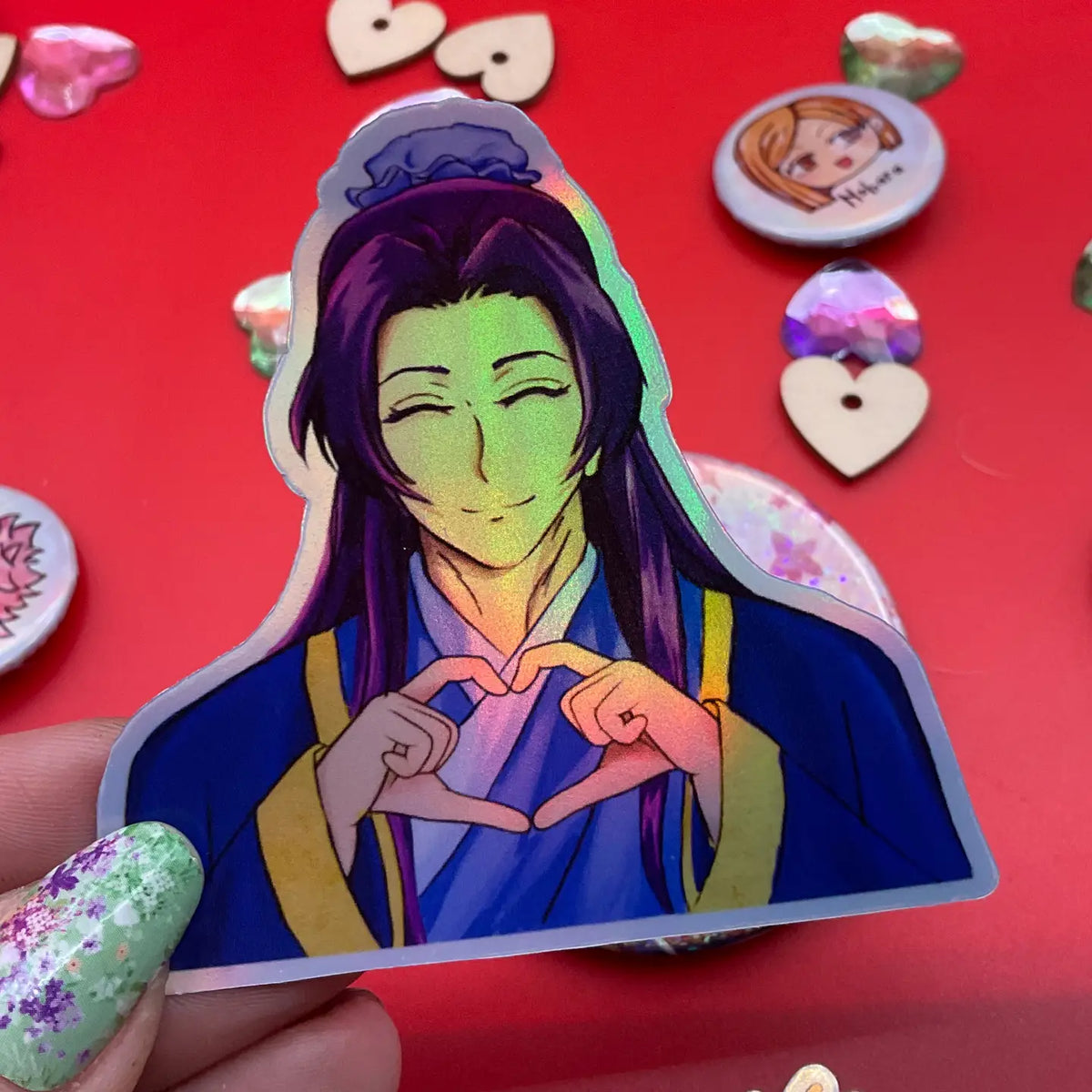 EPA - Apothecary Diaries Jinshi Holo Sticker