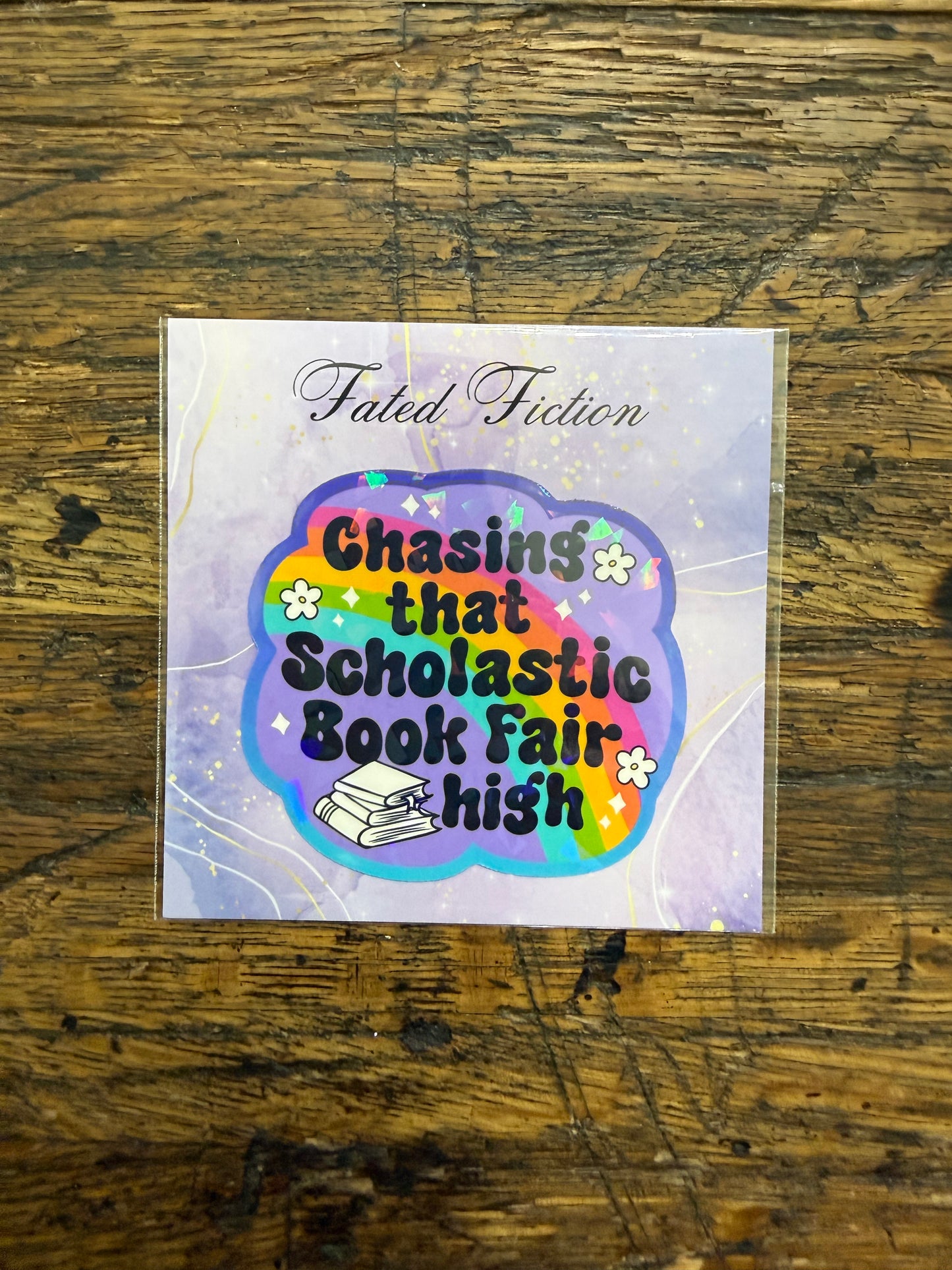 FF - Chasing That Scholastic Book Fair High Sticker