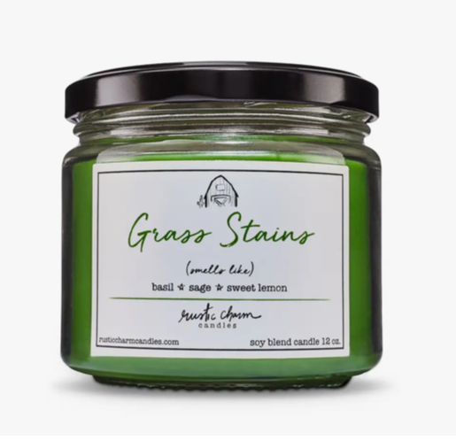 Grass Stains Candle