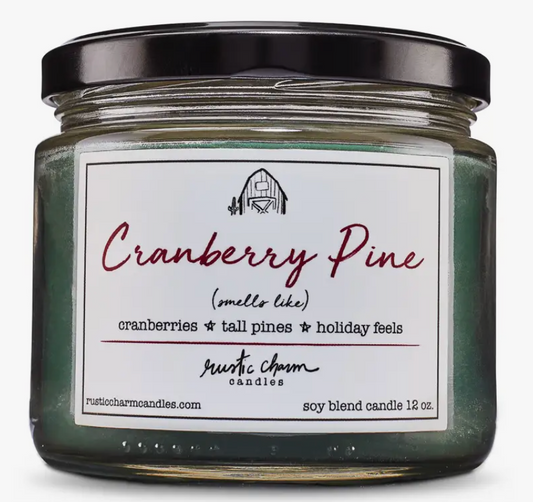 Cranberry Pine Candle