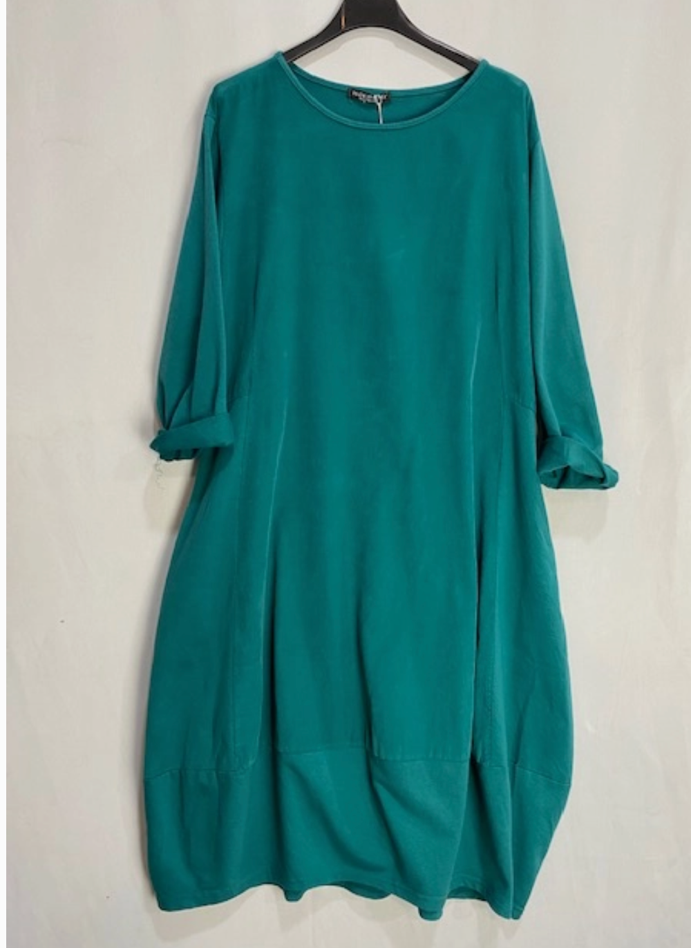 Corduroy Long Dress - 2084 Teal