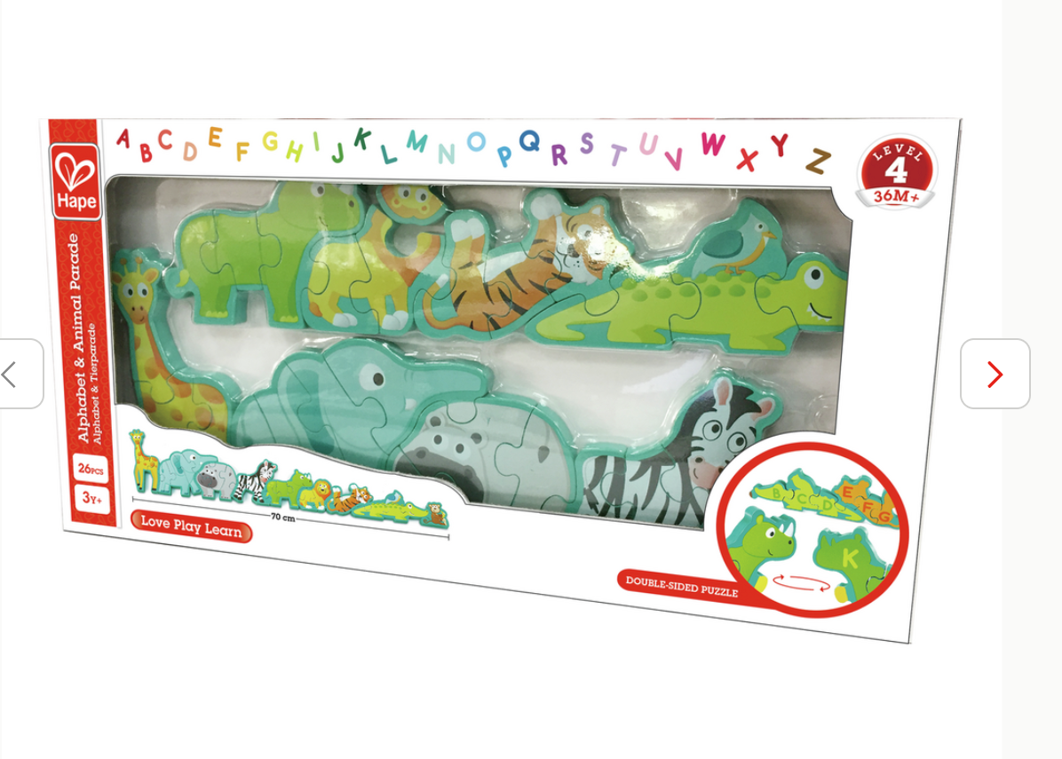 Hape - Alphabet & Animal Parade