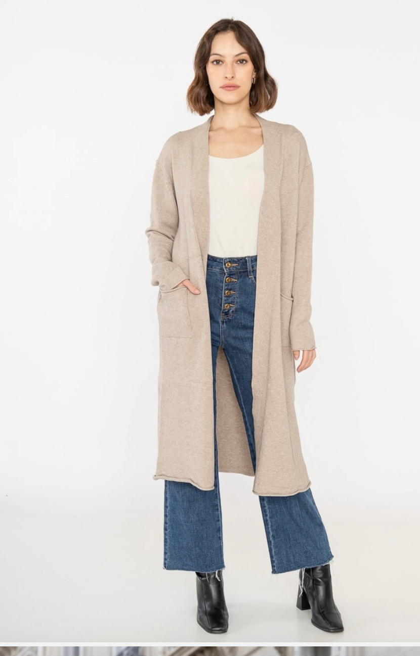 Long Cardigan - 0161 - Jeans