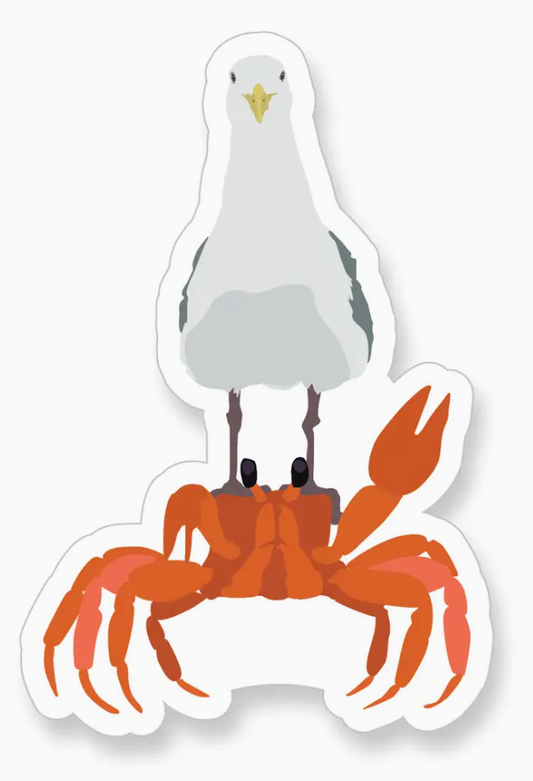 A2 - GTX Seagull & Crab Sticker