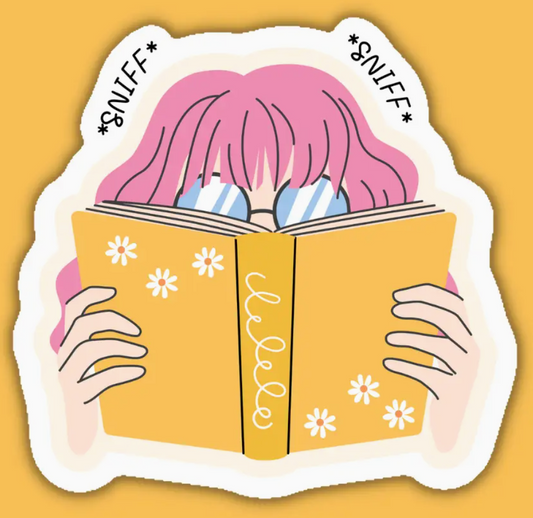 IM - Book Sniff Sticker