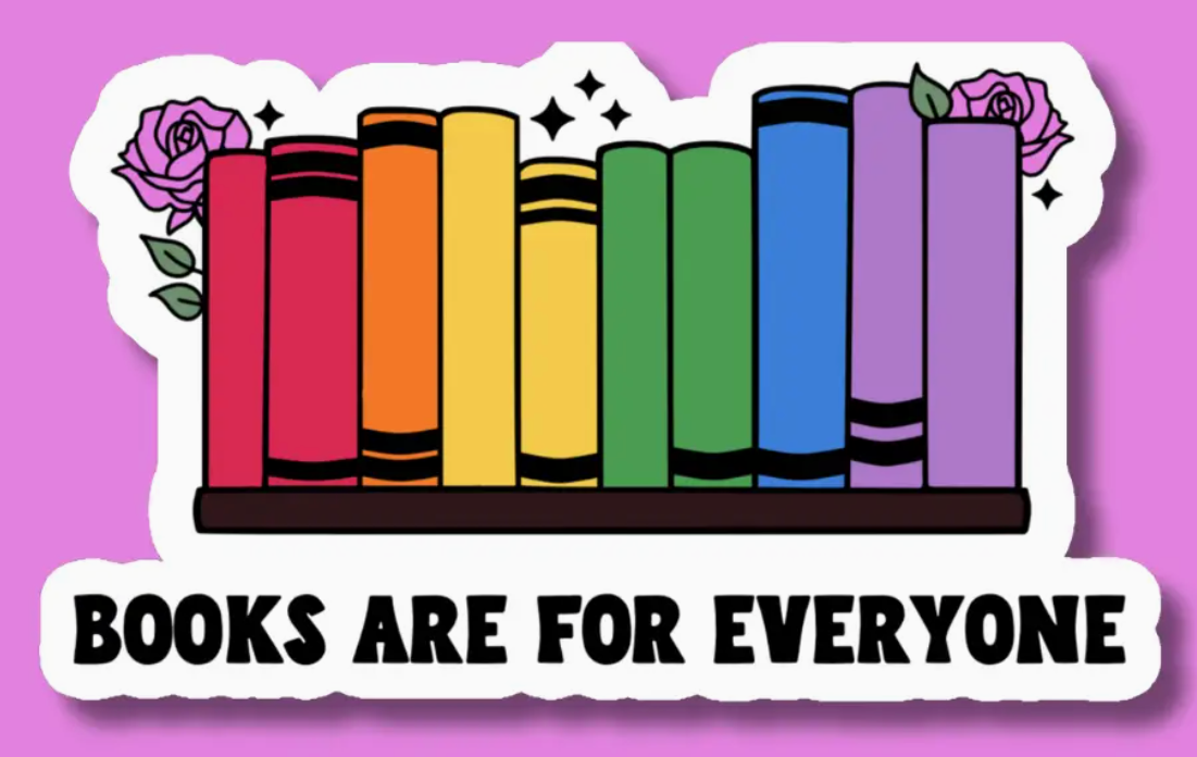 IM - Books Are For Everyone Rainbow Lgbtq+ Pride