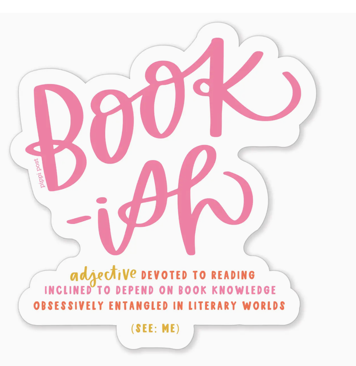 PP - Bookish Sticker