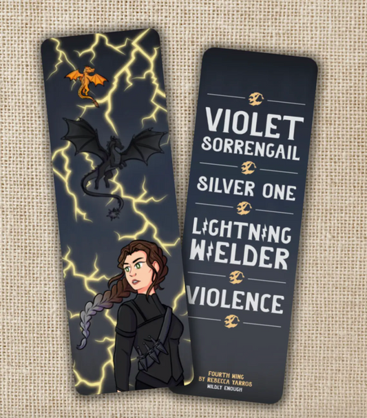 WE - Violet Sorrengail Bookmark | Fourth Wing