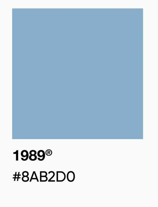 FN - 1989 Taylor Album - Color Palette Sticker