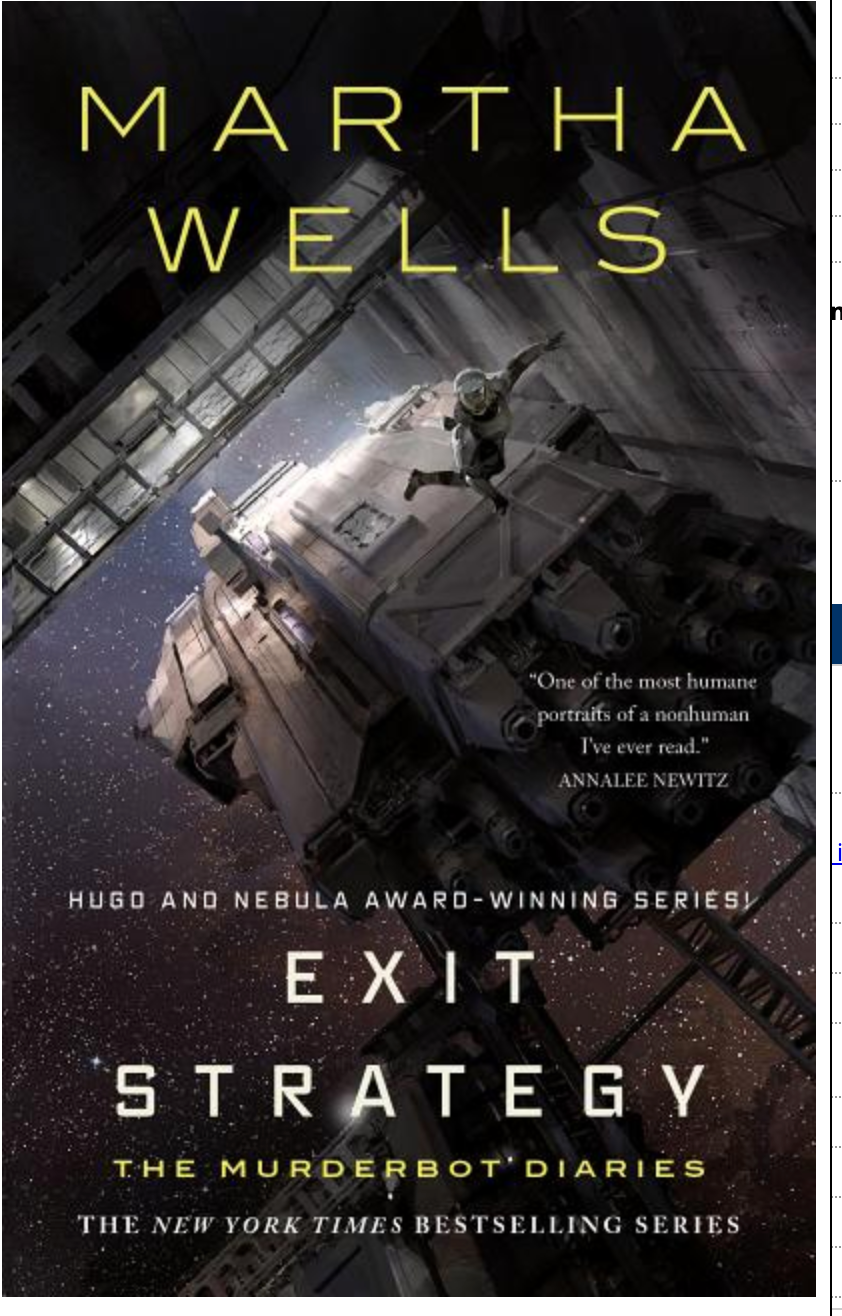 Exit Statergy (Murderbot Diaries #4)