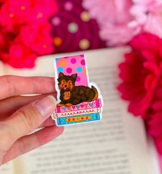 ECD - Yorkie Dog Magnetic Bookmark