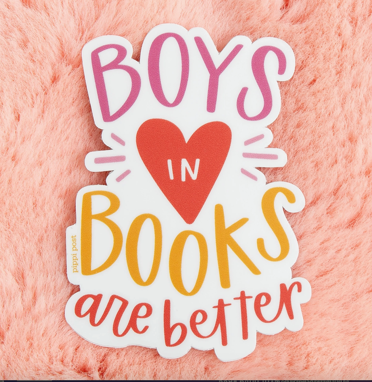 PP - Boys in Books Sticker