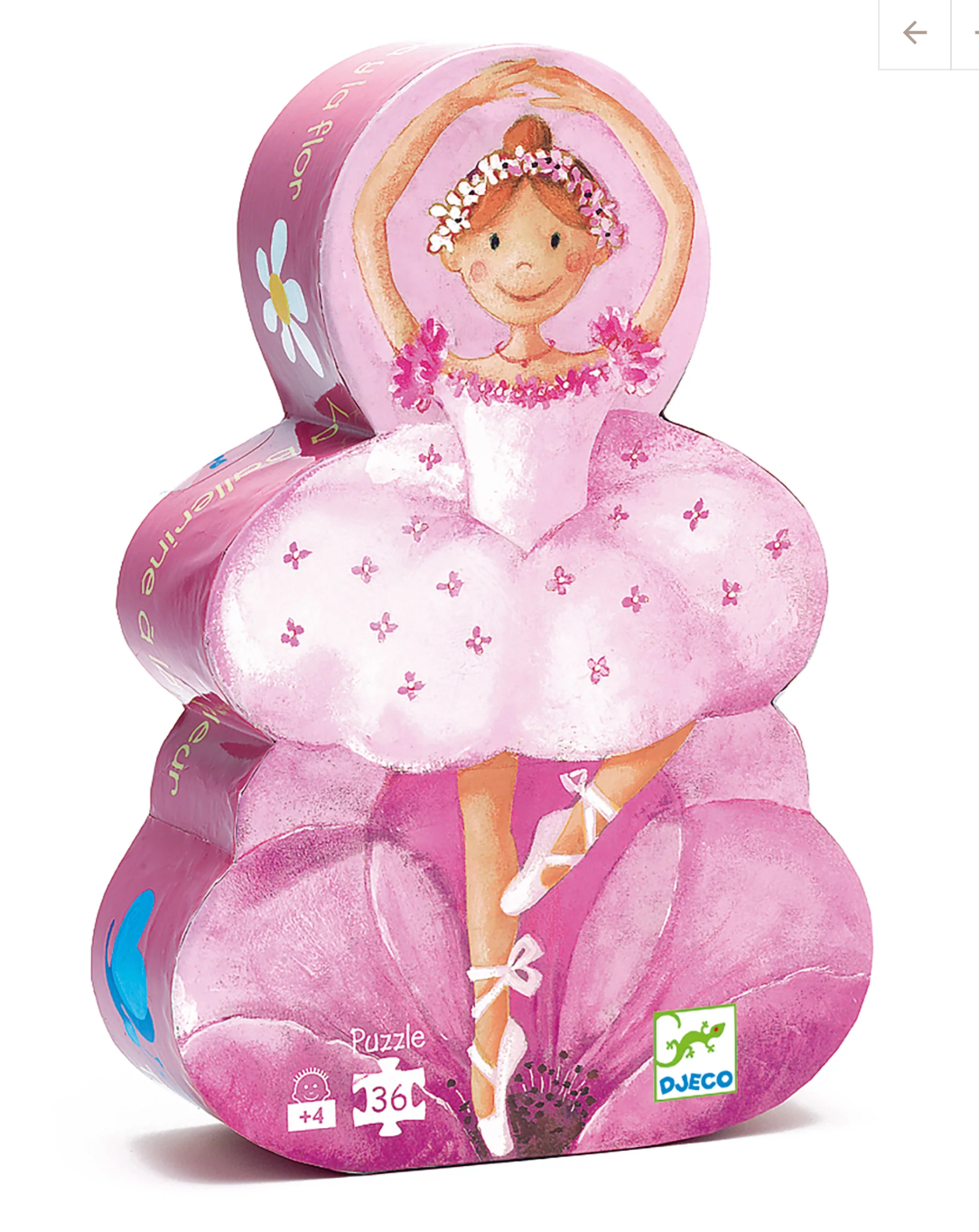 DJECO - Ballerina with The Flower Puzzle