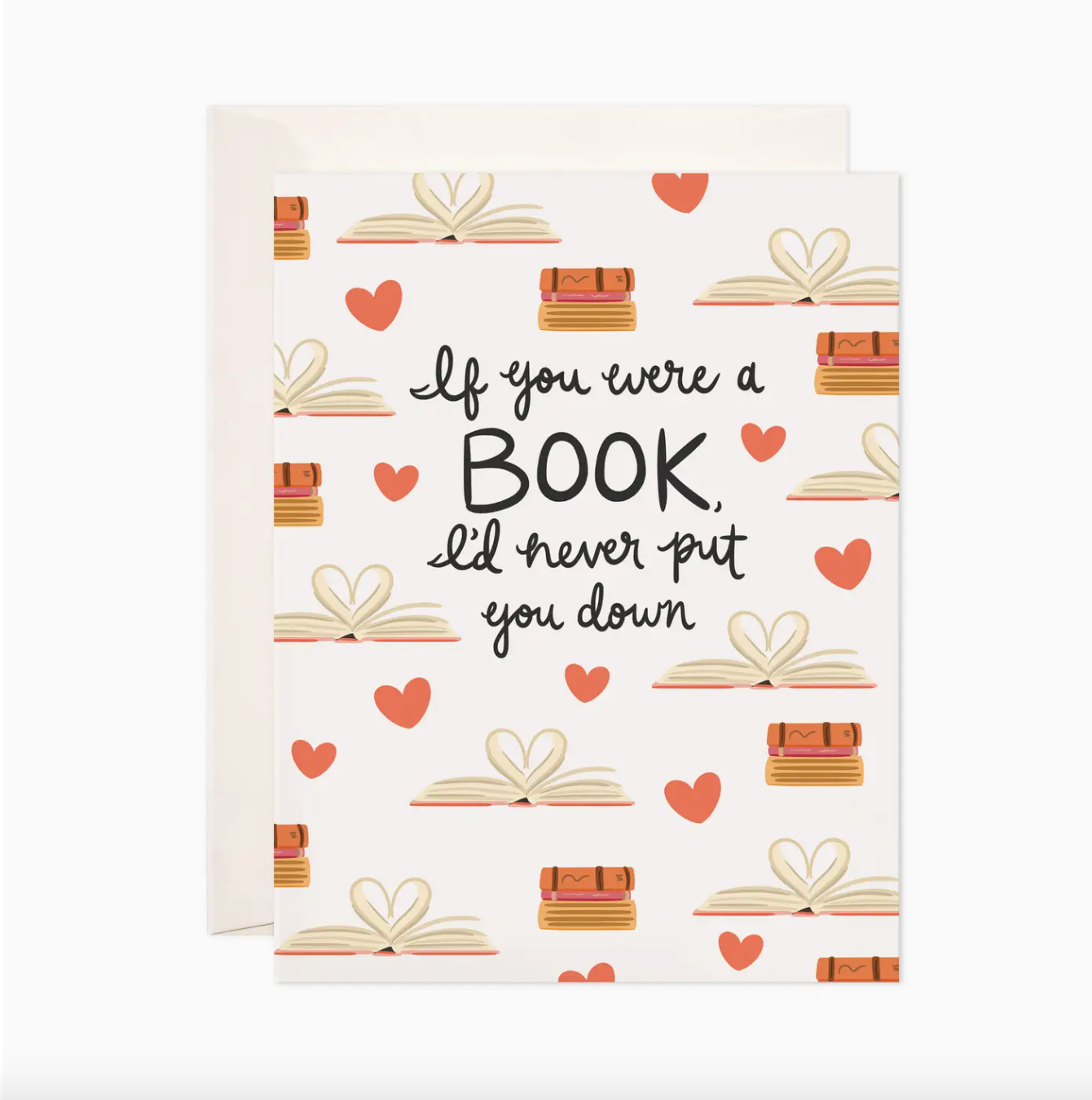 BWS - Book Love Greeting Card