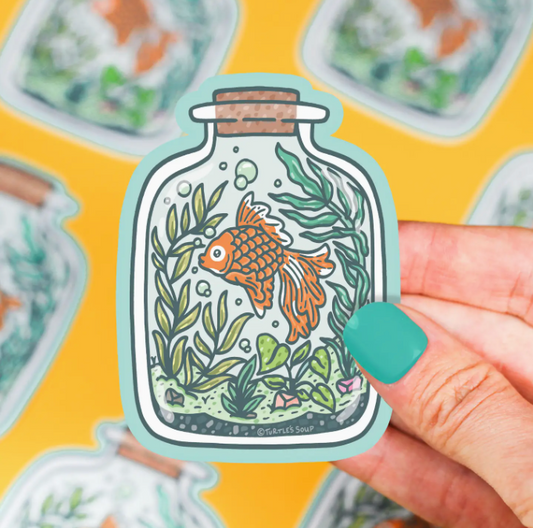 TS -Goldfish Sticker