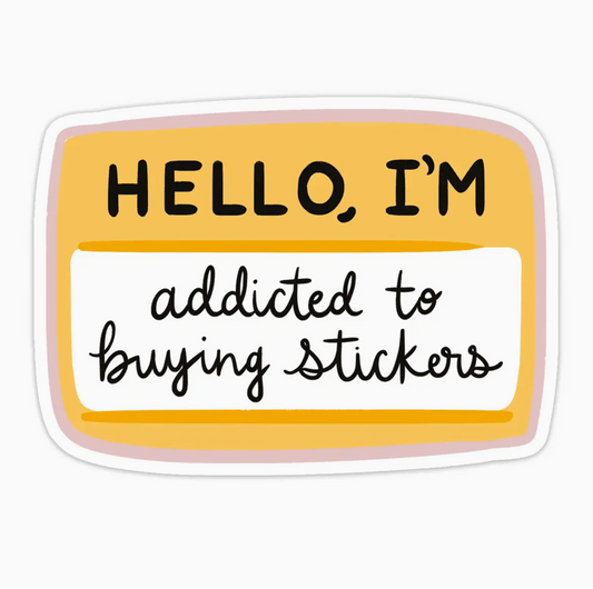 BWS - Buying Stickers Vinyl Sticker