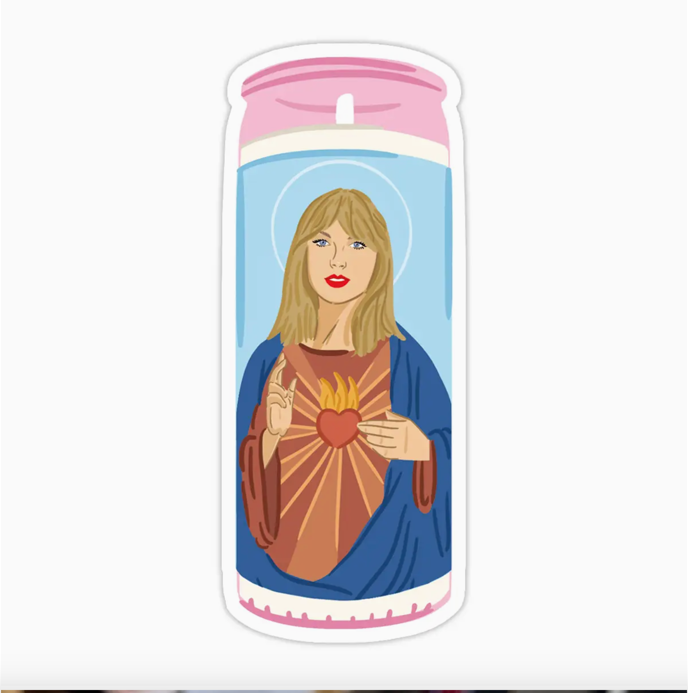 BWS -Taylor Candle Vinyl Sticker
