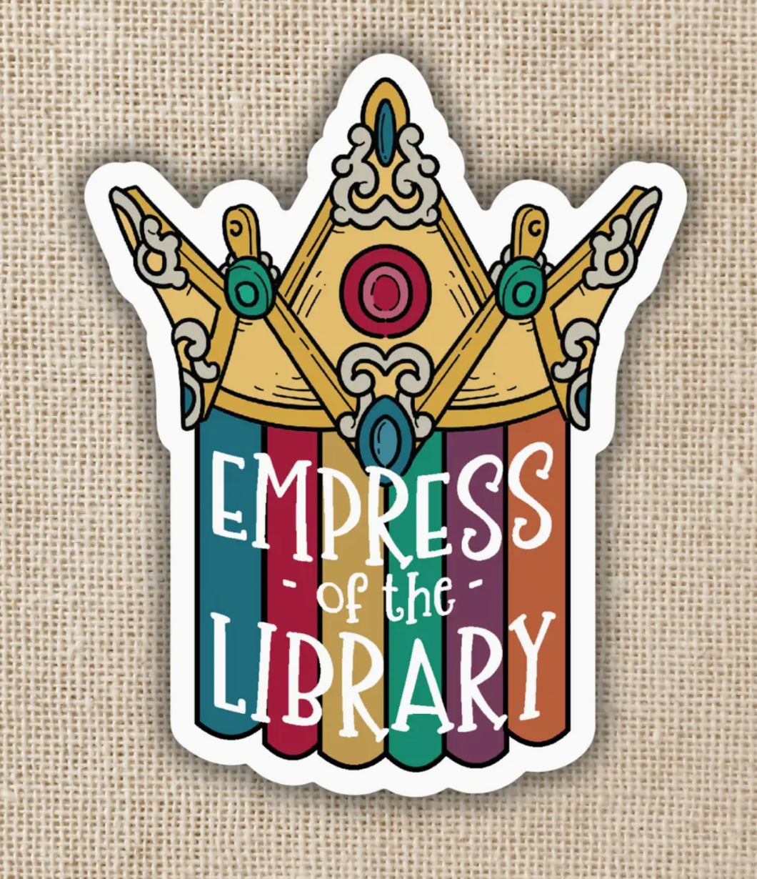 WE - Empress of the Library Sticker