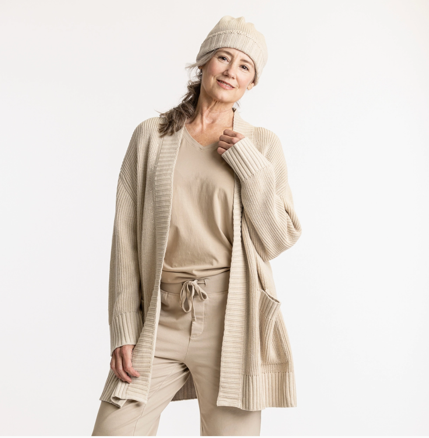 MO - Cardigan - Pearl - XL