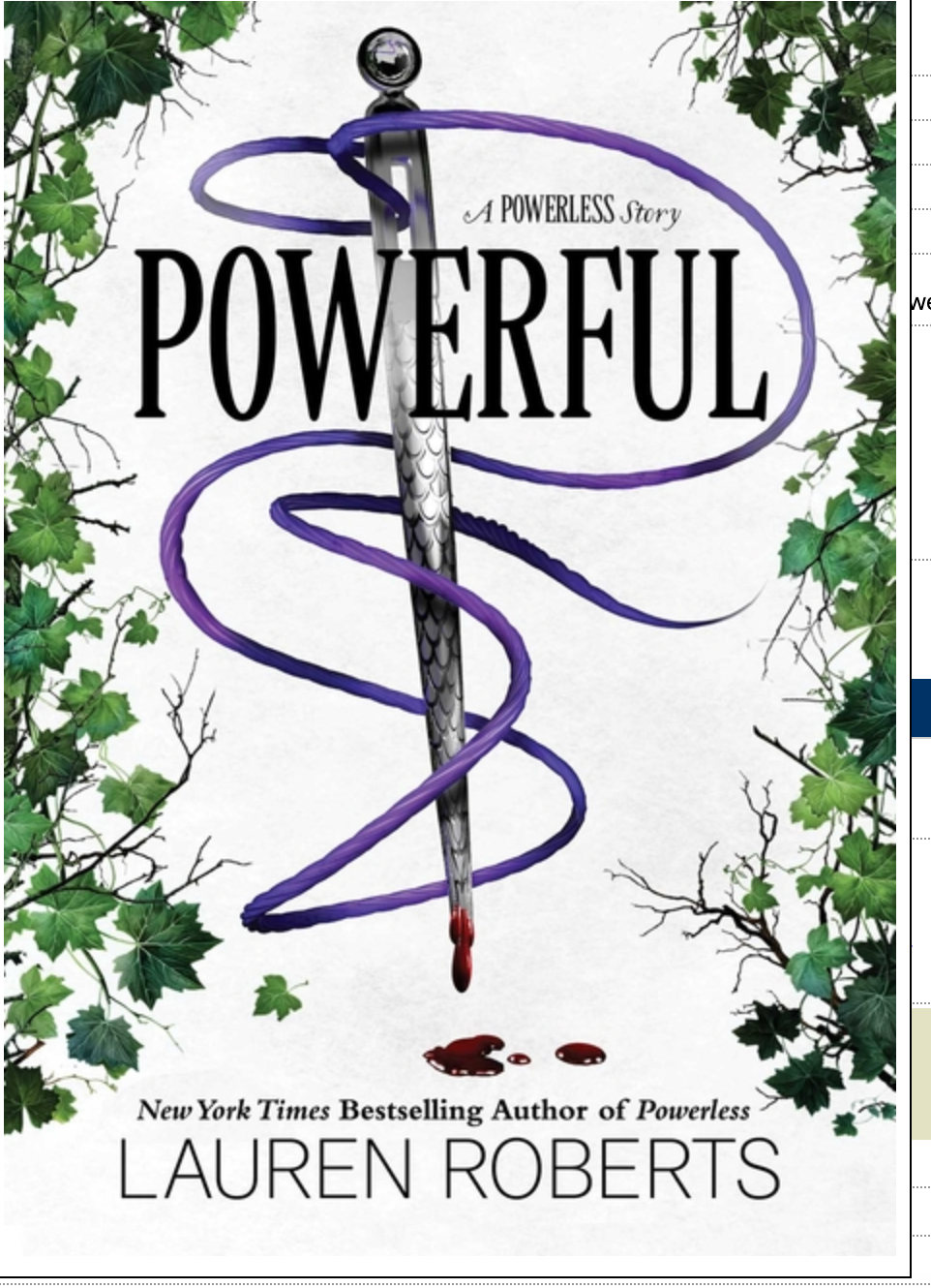 Powerful: A Powerless Story - YA