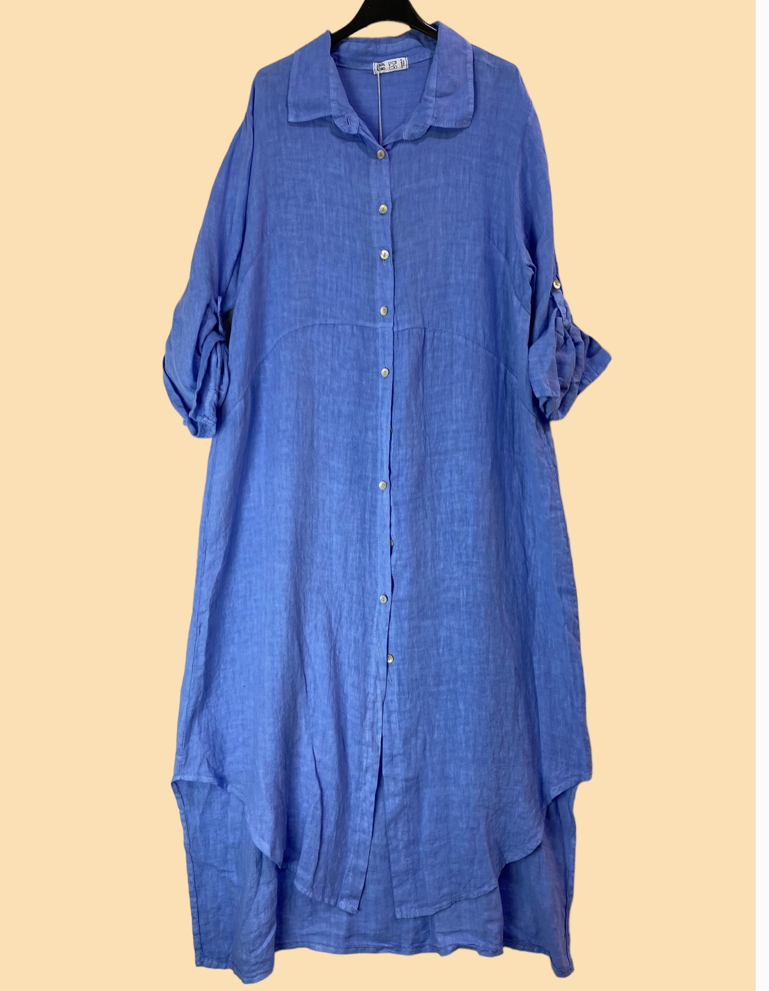 LINEN - Long Shirt - 6308 - jeans