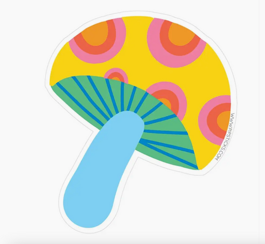 PS - Mushroom Vinyl Sticker
