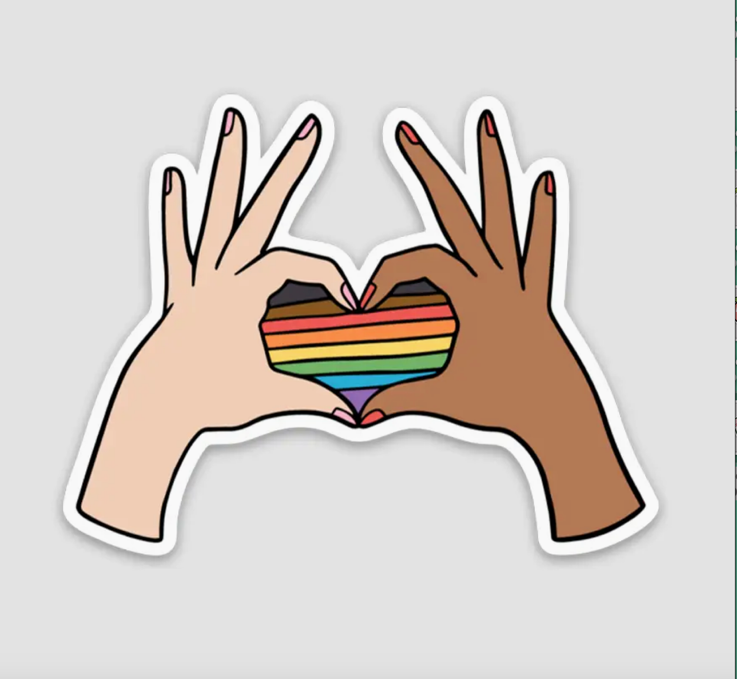 BP - Pride Heart Sticker