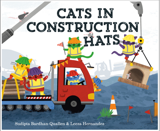 Cats in Construction Hats
