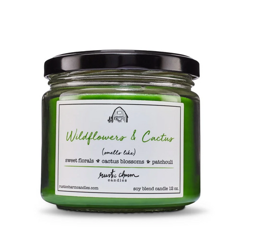 CANDLE - Wildflowers & Cactus