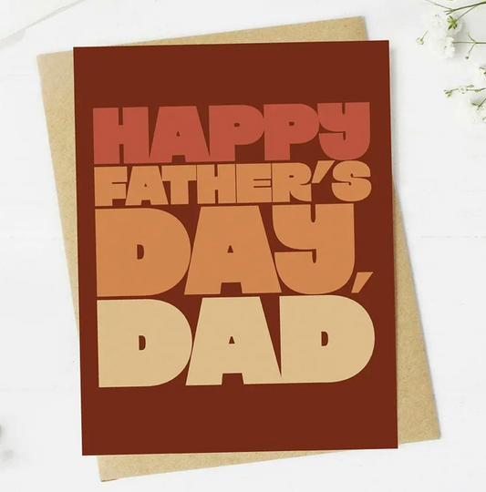 BM - Happy Father's Day, Dad Greeting Card