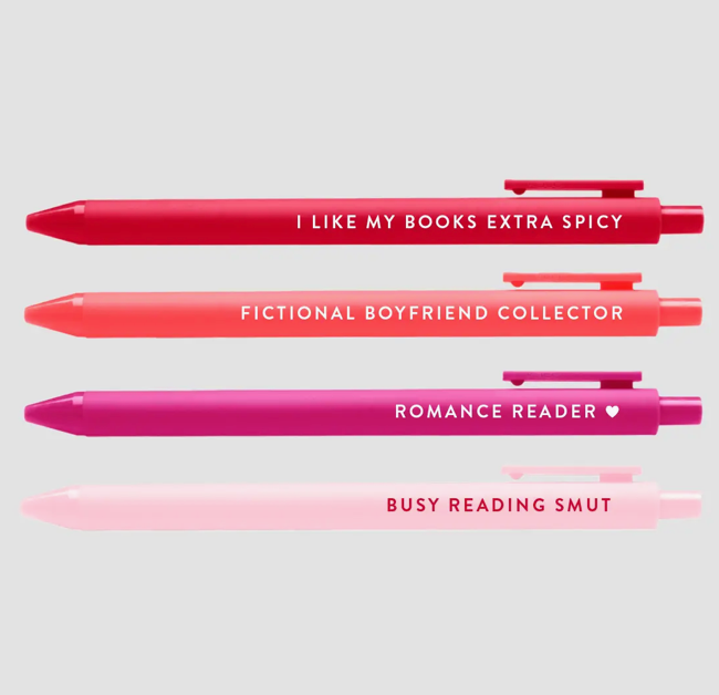 BP - Romance Reader Pen Set