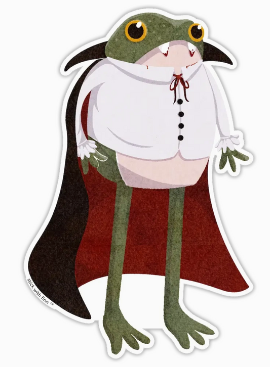 SWF- Dracula Frogson sticker