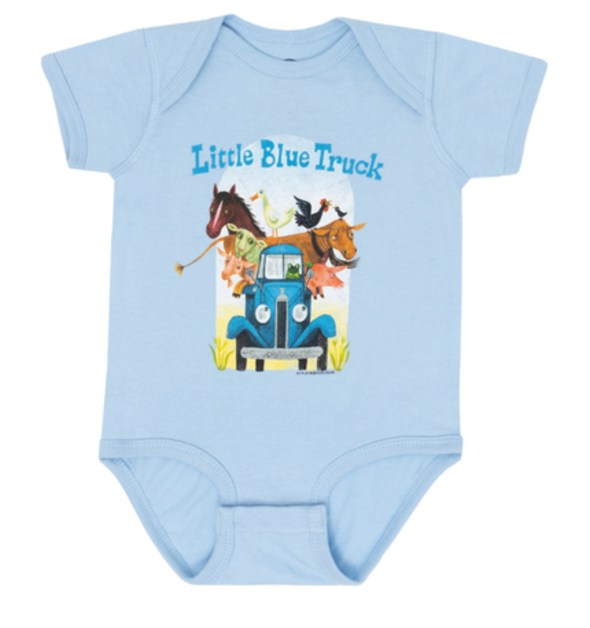Little Blue Truck Baby Bodysuit
