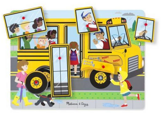 MELISSA & DOUG Wheels on the Bus Sound Puzzle