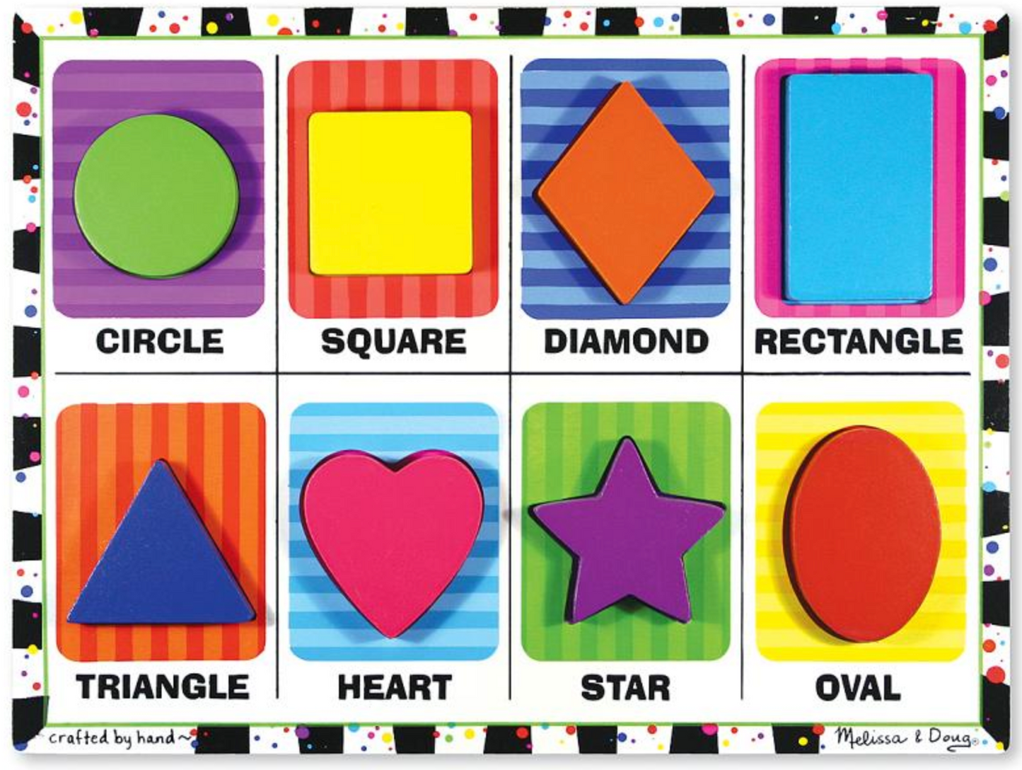 MELISSA & DOUG - Shapes Chunky Puzzle