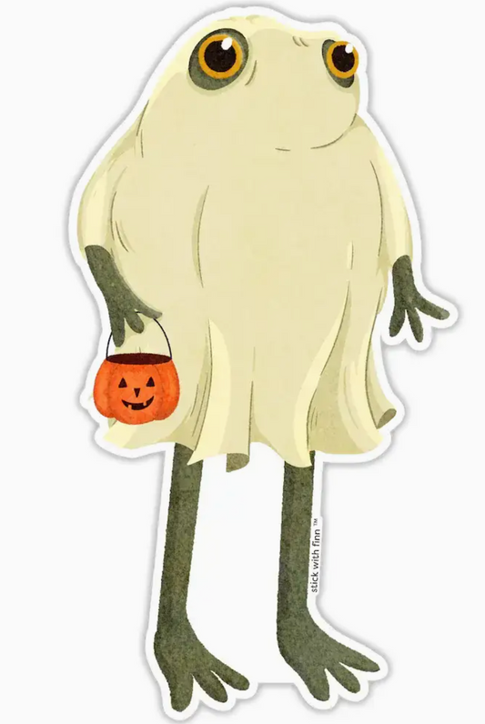 SWF- Ghost Frogsoon sticker