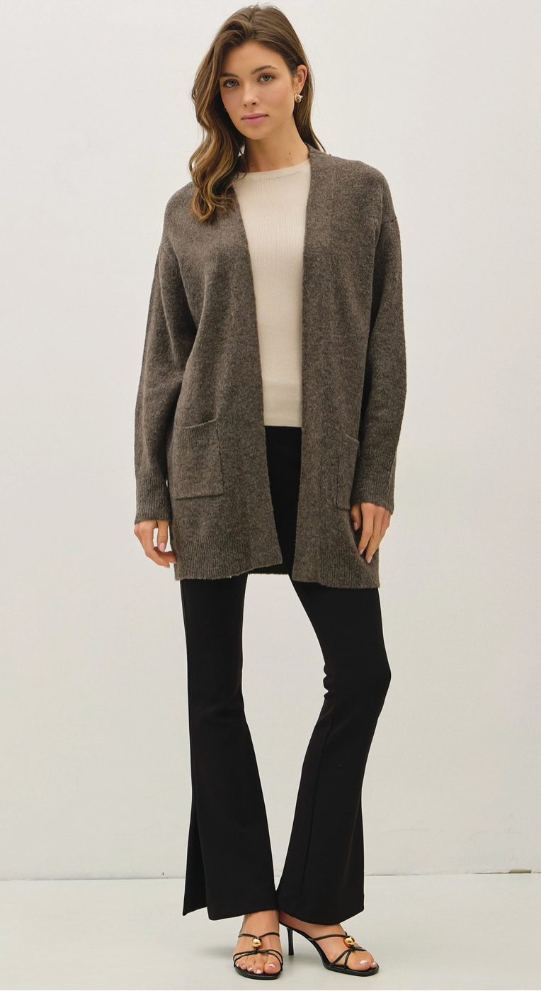 CARDIGAN- 65299-Spruce-M