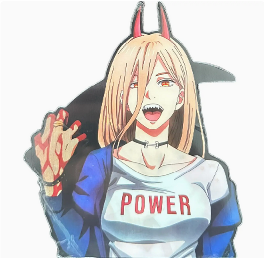 CC - Chainsaw Man Anime 3D Sticker