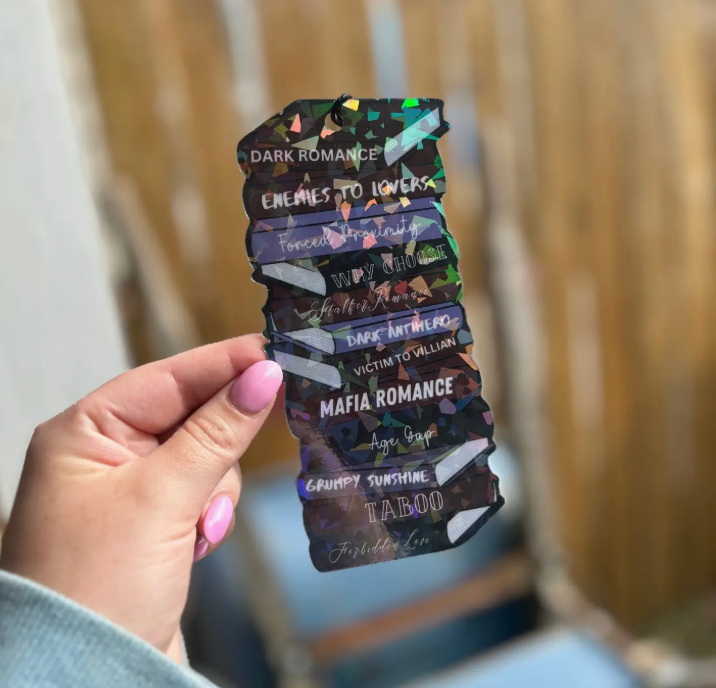 AN - Dark Romance Tropes Spicy Cardstock Bookmark
