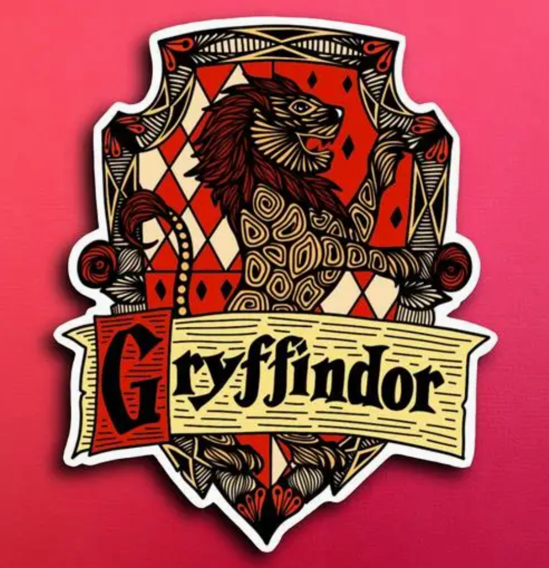 ZD- Gryffindor Sticker