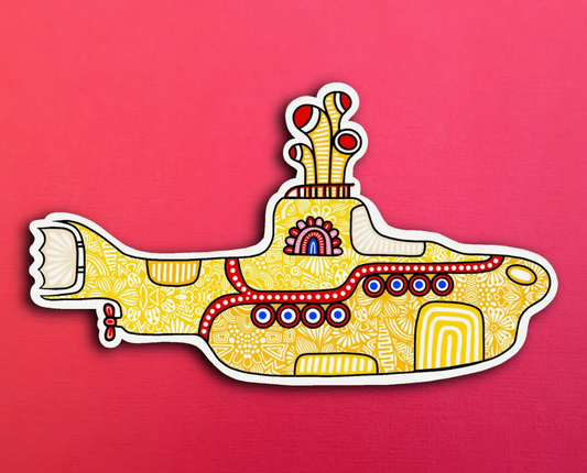 ZD- Yellow Submarine Sticker