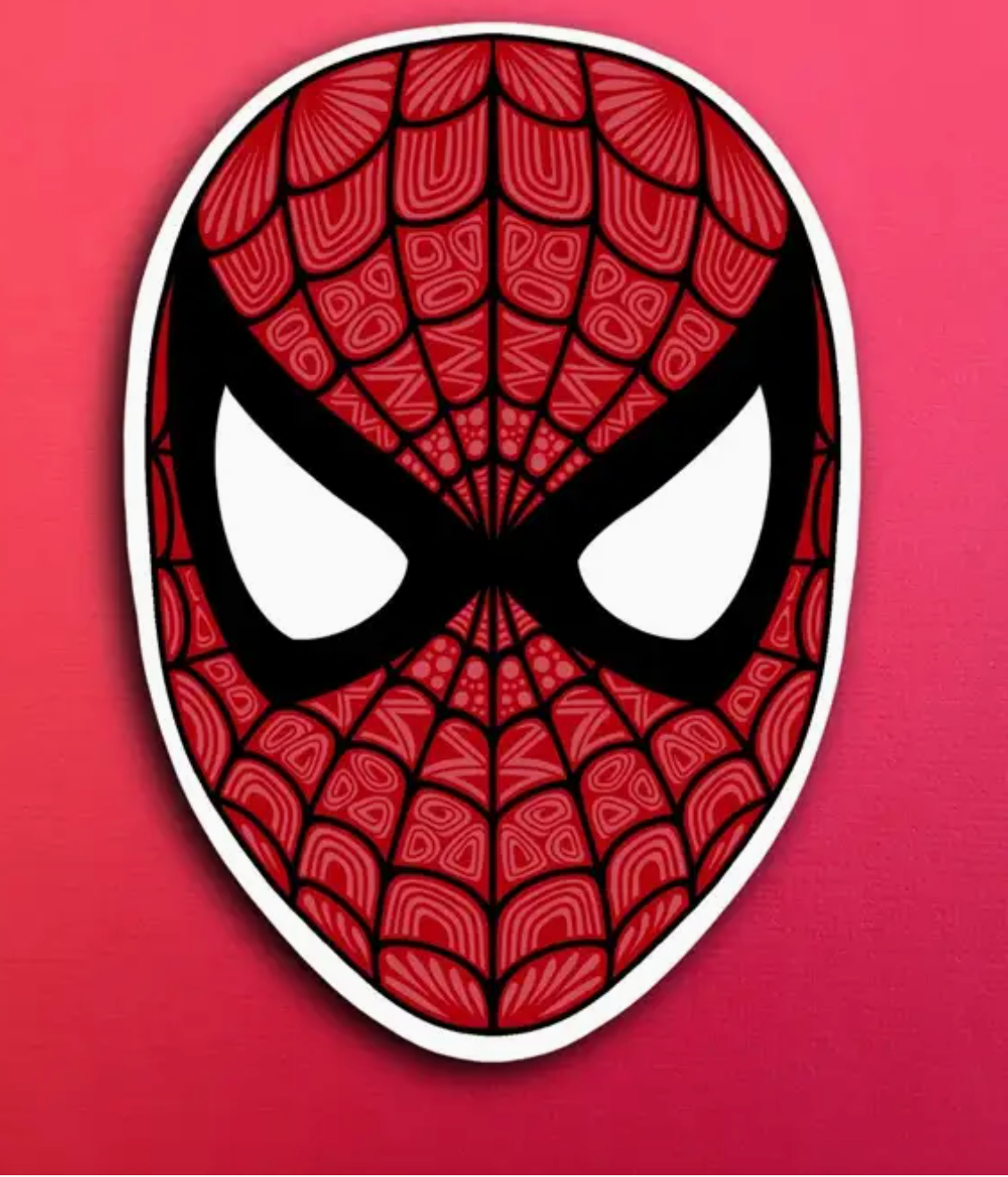 ZD- Spiderman Sticker