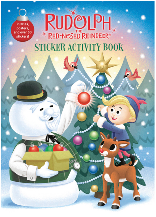 Rudolph the Red-Nosed Reindeer Sticker Activity Book