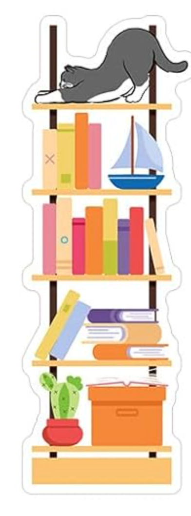 BOOKMARK - cat stretching