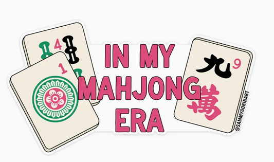 SG- In My Mahjong Era Sticker