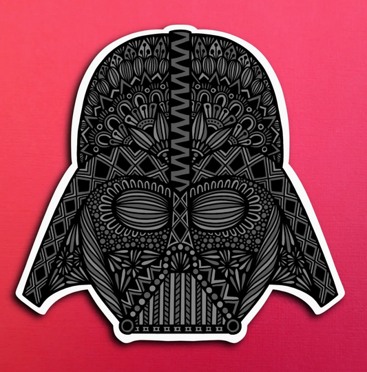 ZD-Darth Vader Sticker (Waterproof)