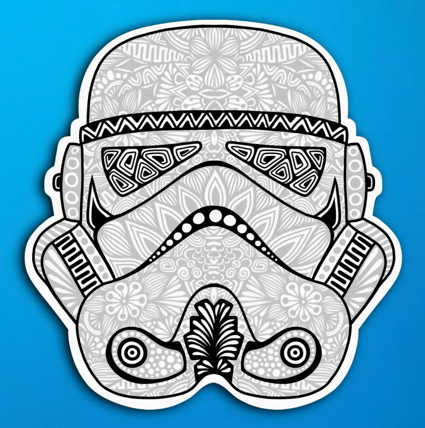 ZD- Stormtrooper Sticker (Waterproof)
